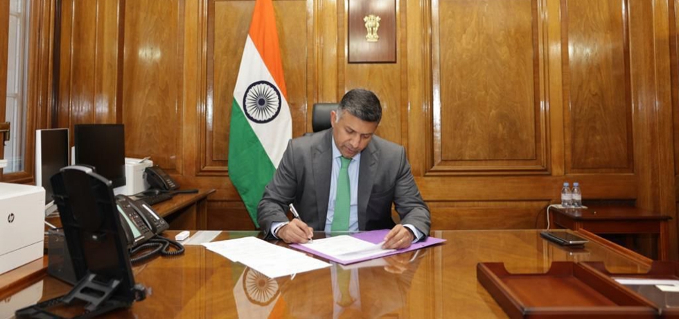 High Commissioner Shri  Vikram Doraiswami  assumed charge at India House